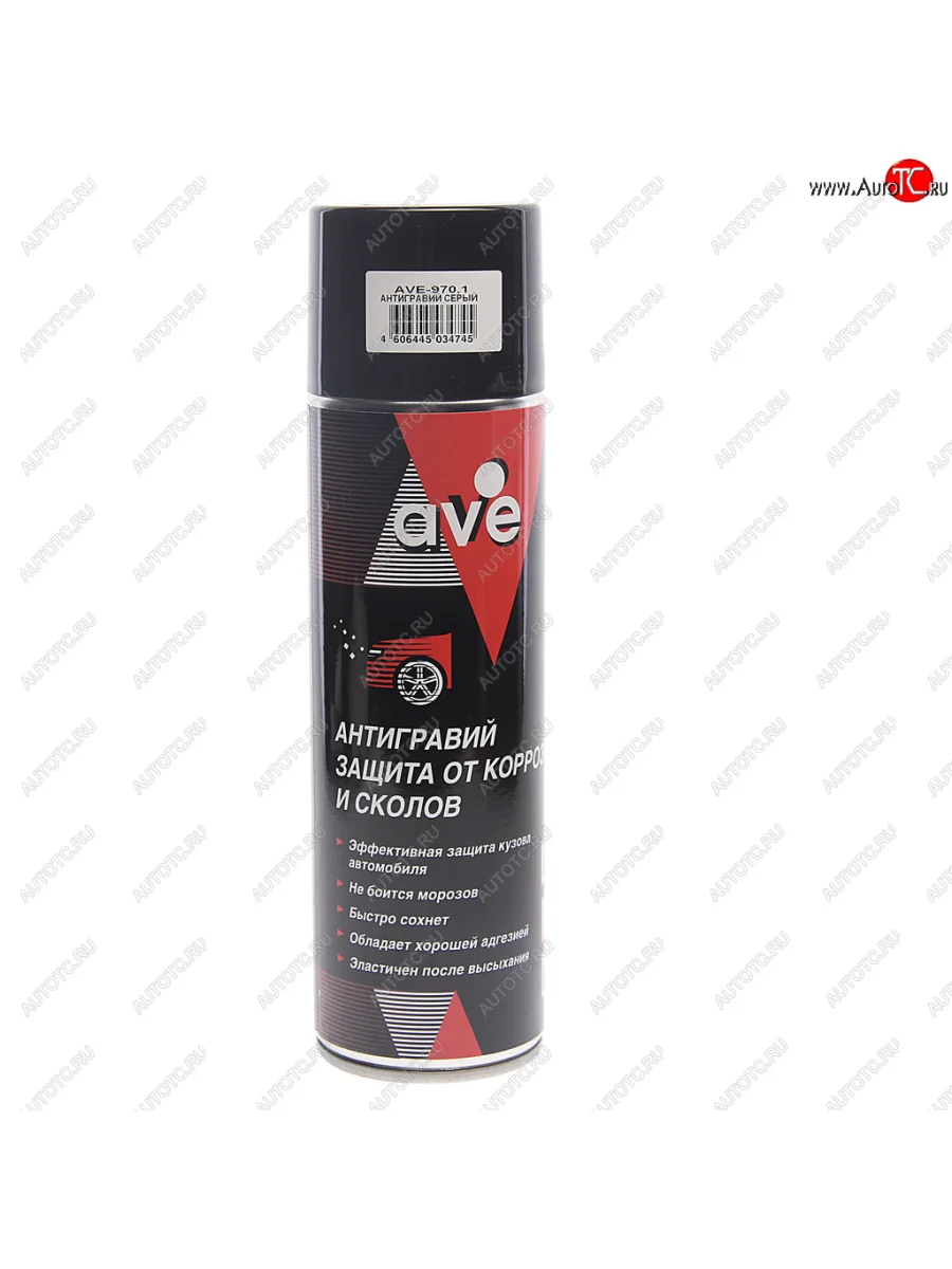 Антигравий серый аэрозоль 650мл AVE AVE ave-970.1  в Самаре Самарской области