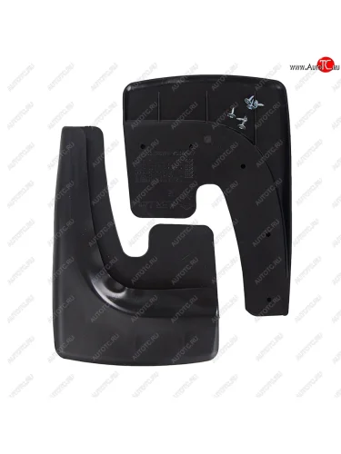 Брызговик универсальный Classic Black в вакууме 2шт. ТРИАДА ТРИАДА b-01v