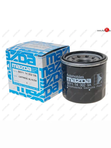 Фильтр масляный MAZDA 323 (89-94),3 (03-09) OE MAZDA b6y1-14-302-9a