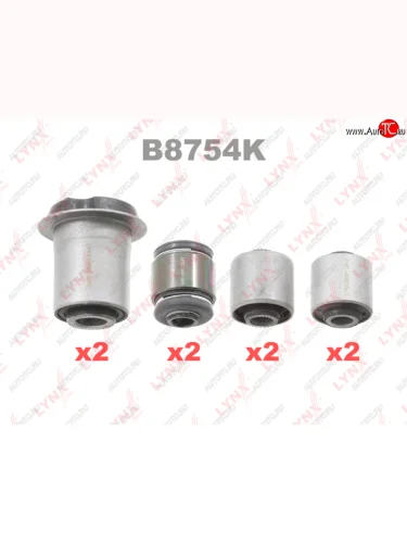 Сайлентблок TOYOTA Mark (00-04) задней цапфы комплект (8шт.) LYNX LYNX b8754k