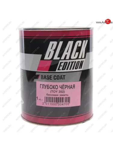 Краска TOYOTA 202 глубоко черная 1л MAXTOR MAXTOR bc toy2021