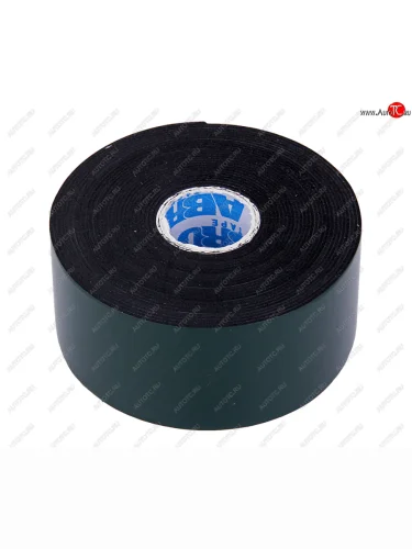 Скотч двухсторонний 40ммх5м черный MASTERS ABRO ABRO be-40mm-5m-rw
