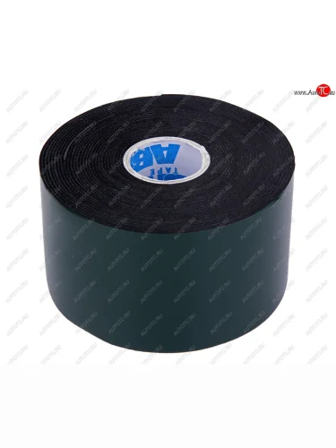 Скотч двухсторонний 50ммх5м черный MASTERS ABRO ABRO be-50mm-5m-rw