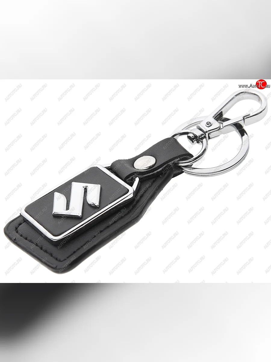 Брелок SUZUKI  металл, кожа MASHINOKOM MASHINOKOM bkn 003  в Самаре Самарской области