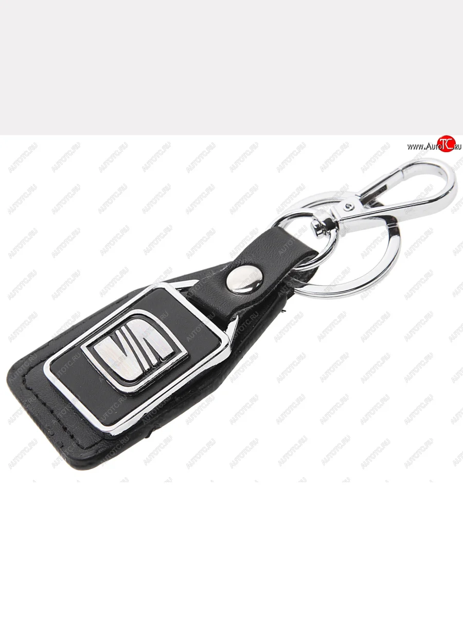 Брелок SEAT черный, металл, кожа MASHINOKOM MASHINOKOM bkn 036  в Самаре Самарской области