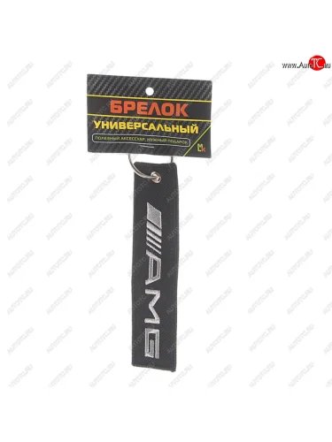 Брелок AMG ткань,вышивка 13х3см MASHINOKOM MASHINOKOM bmv 007