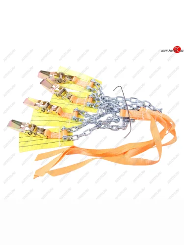 Браслет противоскольжения R15-R19 ширина 205-275мм (замок -храповик) в сумке 4шт. ЛИМ ПК ЛИМ бп 006h