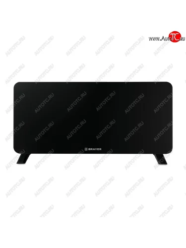 Конвектор 2.00кВт (20кв.м) напольный механич. ударопроч.стекло черный BRAYER BRAYER br4881 BRAYER br4881