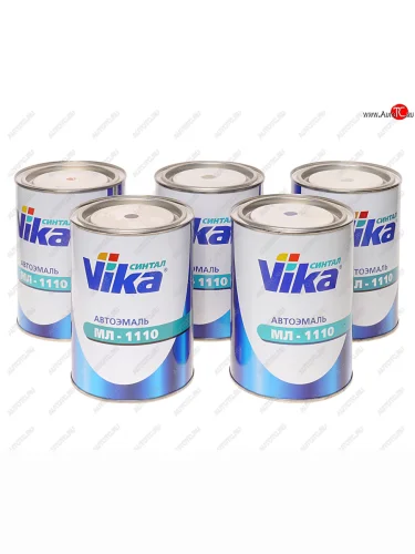 Краска 671 серая 850г акрил VIKA VIKA ц0007536