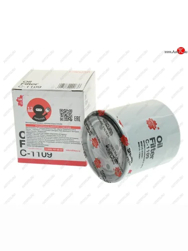 Фильтр масляный TOYOTA Corolla (09-) (1.41.6) SAKURA SAKURA c1109