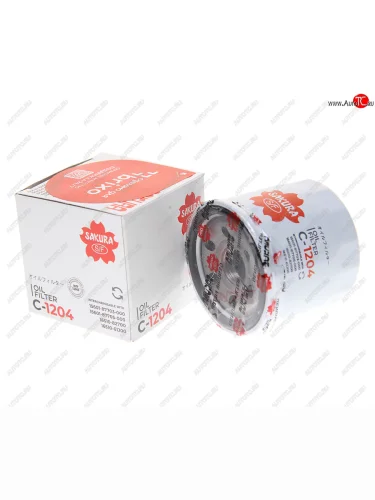 Фильтр масляный DAEWOO CHEVROLET OPEL SUZUKI (0.81.3) SAKURA SAKURA c1204