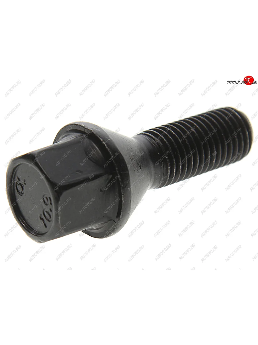 Болт колеса М12х1.5х28 конус цинк под ключ 17мм черный BIMECC BIMECC c17a28-znni  в Самаре Самарской области