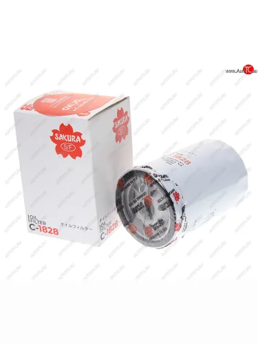 Фильтр масляный VW Golf (08-12) AUDI А4 (00-04) SAKURA SAKURA c1828