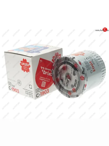 Фильтр масляный NISSAN Navara (D40T) (07-) (ЗАМЕНА НА C1122) SAKURA SAKURA c1903