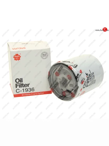 Фильтр масляный FORD Focus,C-Max,Mondeo (1.82.0) MAZDA 3,5,6 VOLVO SAKURA SAKURA c1936