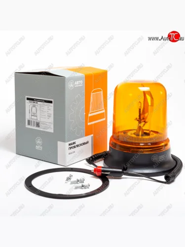 Маяк проблесковый 24V на магните (лампа Н1) желтый AVTOELECTRICA AVTOELECTRICA c24-75m ае