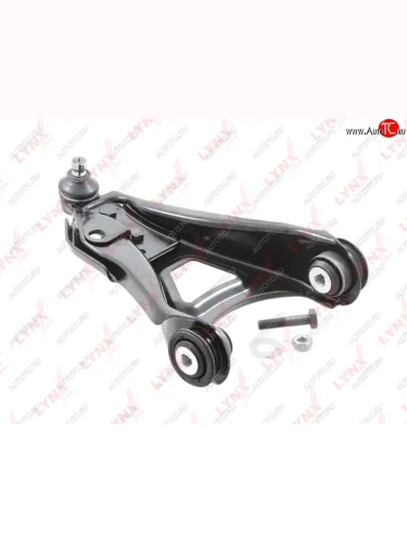 Рычаг подвески RENAULT Kangoo (97-) передний левый LYNX LYNX c5244l