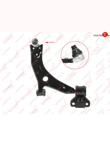 Рычаг подвески FORD Focus (11-) передней нижний правый LYNX LYNX c5350r