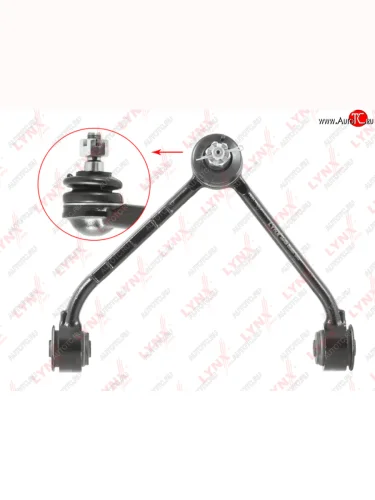 Рычаг подвески SSANGYONG Actyon (06-),Kyron (05-),Rexton (06-) передней верхний левый LYNX LYNX c5389l