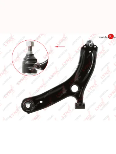 Рычаг подвески ЛАДА Vesta передней левый в сборе LYNX LYNX c5695l