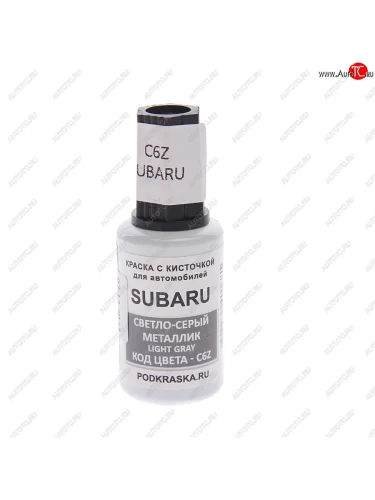 Краска с кистью 20мл SUBARU C6Z PODKRASKA PODKRASKA c6z
