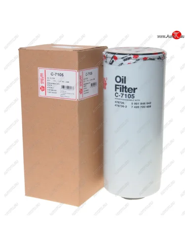 Фильтр масляный VOLVO F7,FH12,FH16 RENAULT (на 30000км) SAKURA SAKURA c7105