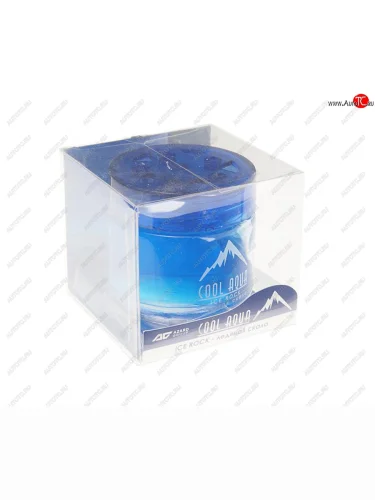 Ароматизатор на панель приборов гелевый (ледяная скала) 60мл Cool Aqua AZARD AZARD ca-11
