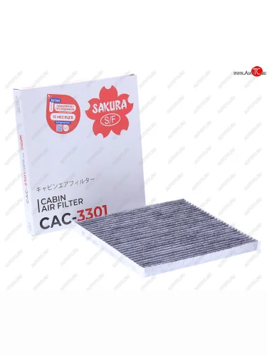 Фильтр воздушный салона TOYOTA Rav 4,Yaris,Isis(04-),Allion угольный SAKURA SAKURA cac3301