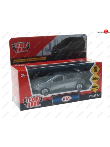 Модель автомобиля KIA Ceed металлическая ТЕХНОПАРК ТЕХНОПАРК ceed-gy
