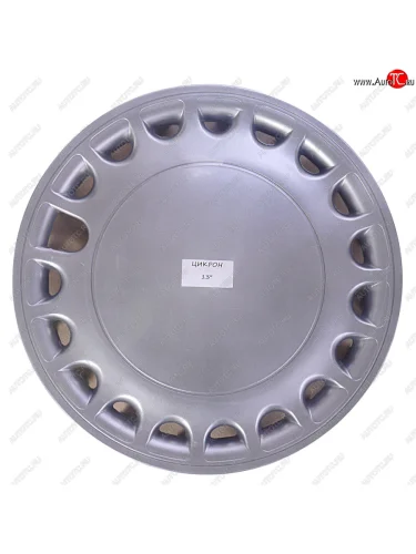 Колпак колеса R-13 серый ЦИКРОН комплект 4шт. NO NAME цикрон r-13