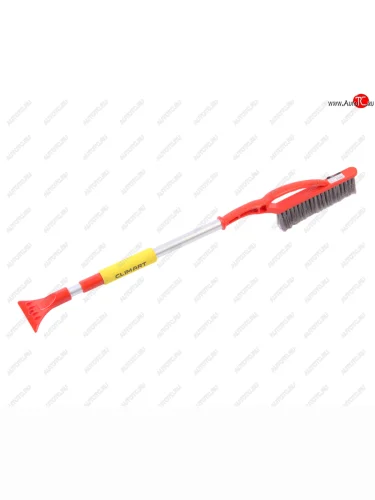 Щетка со скребком телескопическая 78-98см красно-желтая CLIM ART CLIM ART cla00104