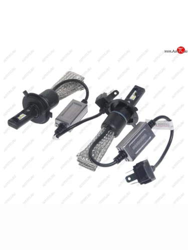 Лампа светодиодная 12V H4 P43t 3000Lm бокс (2шт.) CLEARLIGHT CLEARLIGHT clflxledh4