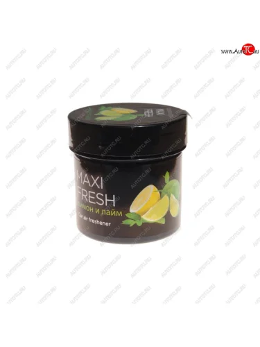 Ароматизатор на панель приборов гелевый (лимон и лайм) 100г MAXI FRESH MAXI FRESH cmf-115