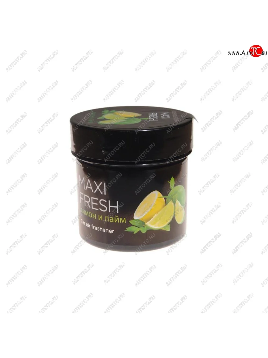 Ароматизатор на панель приборов гелевый (лимон и лайм) 100г MAXI FRESH MAXI FRESH cmf-115  в Самаре Самарской области