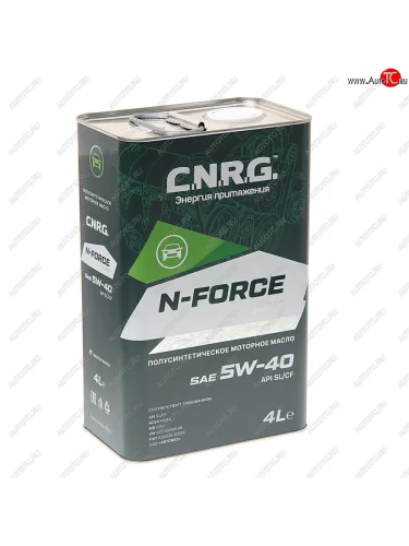 Масло моторное N-Force Pro SLCFA3B4 5W40 псинт.4л CNRG CNRG cnrg-016-0004p