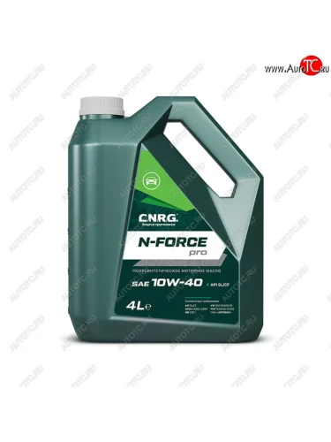 Масло моторное N-Force Pro SLCFA3B4 10W40 псинт.4л CNRG CNRG cnrg-017-0004p