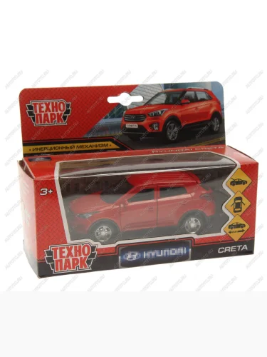Модель автомобиля HYUNDAI Creta металлическая ТЕХНОПАРК ТЕХНОПАРК creta-rd