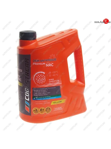 Антифриз желтый -40C 5кг PREMIUM COOL STREAM COOL STREAM cs-010102-ye