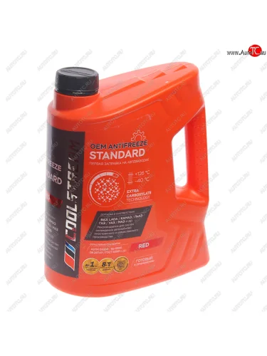 Антифриз красный -40C 5.3кг5л Standart COOL STREAM COOL STREAM cs-010202-rd