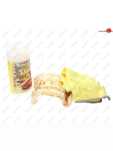 Салфетка замша синтетическая универсальная 43х32см в тубусе Diamond shine CITY UP CITY UP cu-211-ca-211