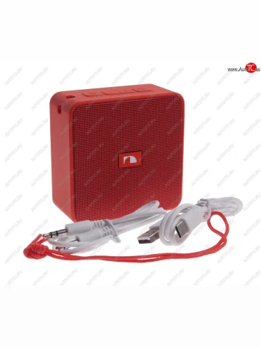Колонка беспроводная bluetooth NAKAMICHI NAKAMICHI cubebox red NAKAMICHI cubebox red
