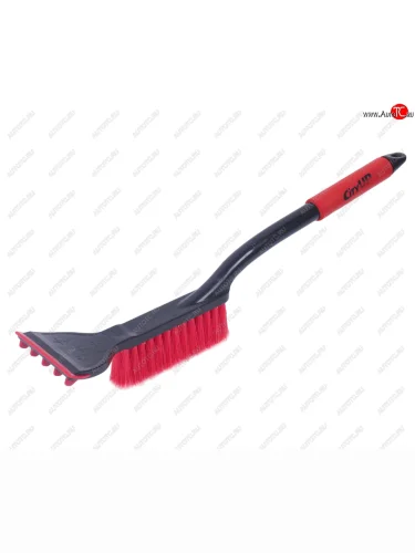 Щетка со скребком 56см черно-красная CITY UP CITY UP cu-ca-54