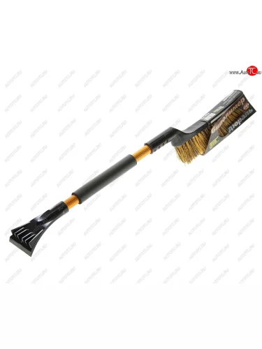 Щетка со скребком 66см черно-золотая CITY UP CITY UP cu-ca-77