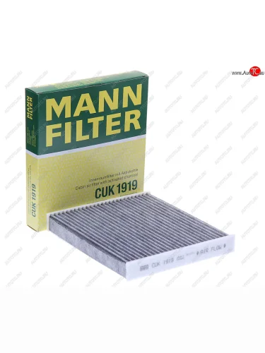 Фильтр воздушный салона TOYOTA Auris угольный MANN MANN cuk1919