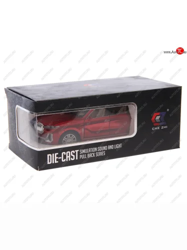 Модель автомобиля BMW X7 металлическая (1:24) (свет,звук) NO NAME cz115