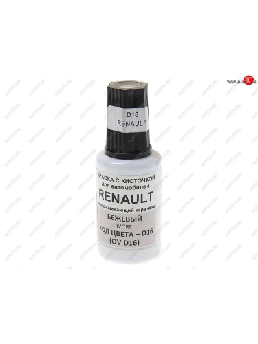 Краска с кистью 20мл RENAULT D16 PODKRASKA PODKRASKA d16