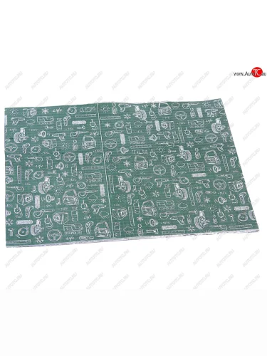 Шумоизоляция, вибропоглощение Expert 2 (0.5х0.7м) толщина 2мм, фольга 80мкм однослойный DREAMCAR DREAMCAR dc-000-0882672