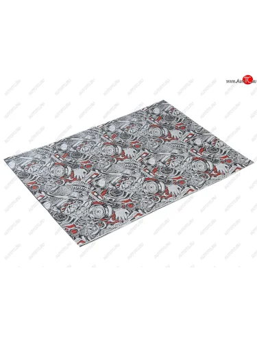 Шумоизоляция,вибропоглощение Dream Car 4 (0.5х0.7м) толщина 4мм, фольга 60мкм DREAMCAR DREAMCAR dc-4m0-s070050