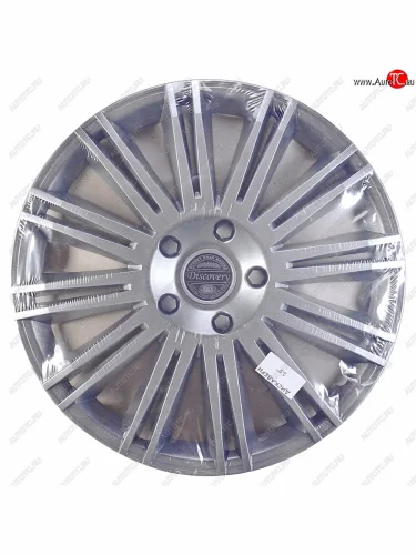 Колпак колеса R-15 серый ДИСКАВЕРИ комплект 4шт. NO NAME дискавери r-15