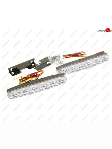 Огни ходовые дневного света 12V комплект ВЫМПЕЛ ОРИОН drl-hp-6